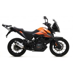 TERMINALE ARROW INDY RACE KTM 390 ADVENTURE 2021, ALLUMINIO/CARBONIO, OMOLOGATO