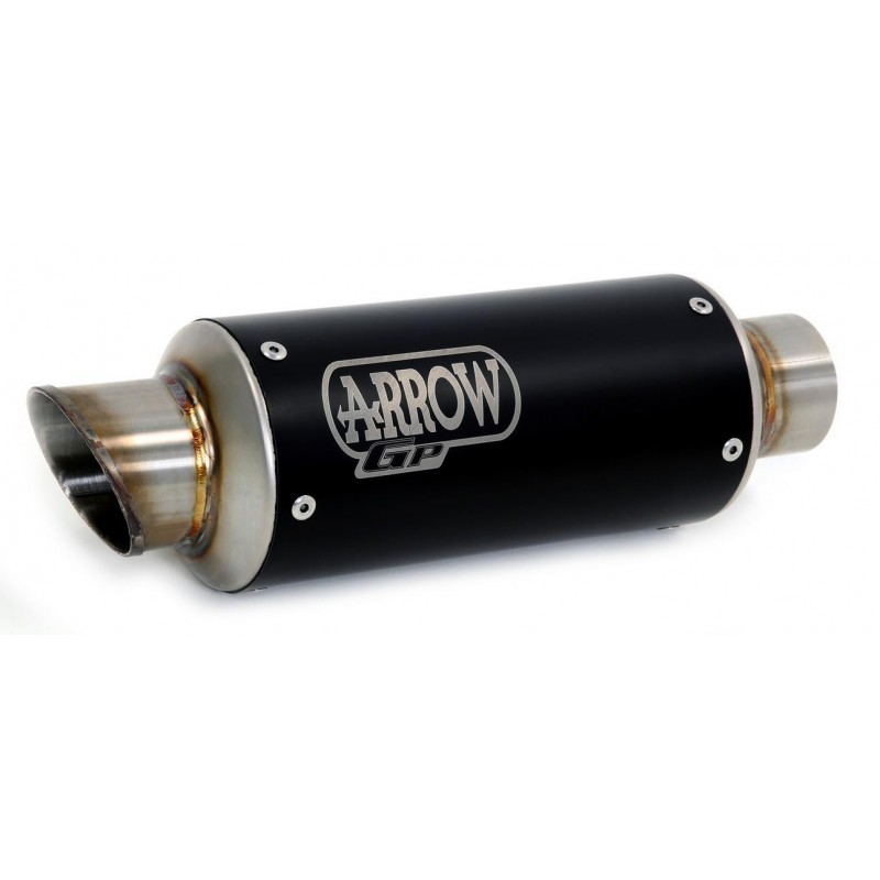 ARROW GP2 EXHAUST KTM 390 ADVENTURE 2022-2024, DARK STEEL, APPROVED