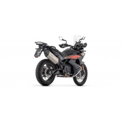 TERMINALE DI SCARICO ARROW SONORA KTM 790 ADVENTURE 2023-2024, TITANIO/CARBONIO, OMOLOGATO