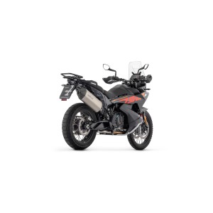 TERMINALE DI SCARICO ARROW SONORA KTM 890 ADVENTURE R 2021-2022, TITANIO/CARBONIO, OMOLOGATO