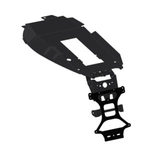 PORTAMATRÍCULA CON COLA INFERIOR HONDA HORNET 600 2005-2006, CON INCLINACIÓN AJUSTABLE