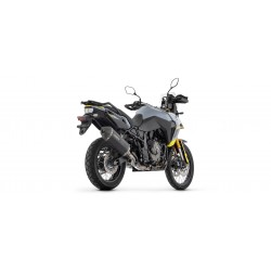 TERMINALE DI SCARICO ARROW SONORA SUZUKI V-STROM 800 DE 2023-2024, TITANIO DARK/CARBONIO, OMOLOGATO