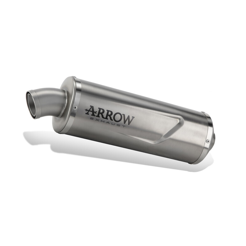 ARROW INDY RACE EVO EXHAUST SUZUKI V-STROM 800 DE 2023-2024, TITANIUM/STEEL, APPROVED