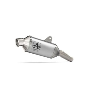 TERMINALE ARROW INDY RACE SUZUKI V-STROM 800 DE 2023-2024, ALLUMINIO/ACCIAIO, OMOLOGATO