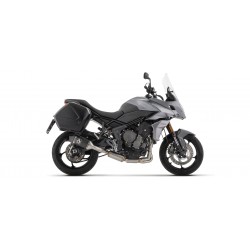 IMPIANTO DI SCARICO COMPLETO ARROW VELOCE TRIUMPH TIGER SPORT 660 2022-2024, ALLUMINIO DARK, CATALIZZATO 