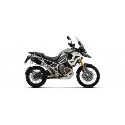 TERMINALE DI SCARICO ARROW VELOCE TRIUMPH TIGER 1200 RALLY PRO 2022-2024, ALLUMINIO DARK, OMOLOGATO