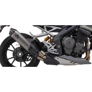COVER CARBONIO PER TERMINALE ARROW TRIUMPH SPEED TRIPLE 1200 RR 2021-2024