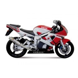 EXHAUST MIVV GP FOR YAMAHA R6 1999-2002, APPROVED CARBON