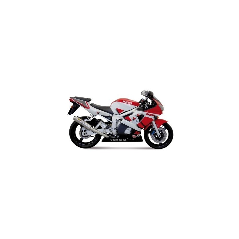 TERMINALE MIVV GP PER YAMAHA R6 1999-2002, OMOLOGATO CARBONIO