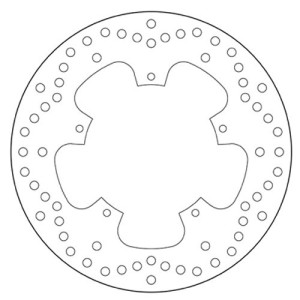DISCO DE FRENO DELANTERO BREMBO SERIE ORO GILERA NEXUS 250 2006-2008