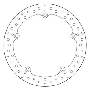 DISCO DE FRENO DELANTERO BREMBO SERIE ORO HONDA INTEGRA 750 2014-2015