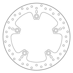 BREMBO SERIE ORO REAR BRAKE DISC BMW R 1200 R 2009-2010