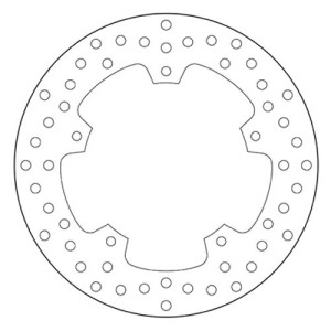 DISCO FRENO POSTERIORE BREMBO SERIE ORO BMW S 1000 RR 2015-2018