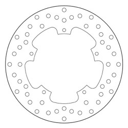 BREMBO SERIE ORO REAR BRAKE DISC GILERA NEXUS 250 2006-2008