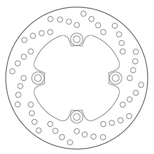 BREMBO SERIE ORO REAR BRAKE DISC KAWASAKI ER-6N 2009-2011
