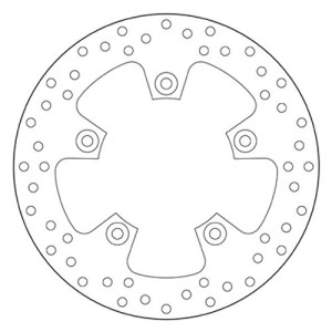 HINTERE BREMSSCHEIBE BREMBO SERIE ORO KTM SUPERMOTO 950 2005-2008