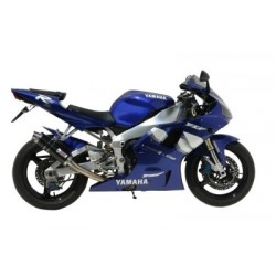 EXHAUST MIVV GP FOR YAMAHA R1 1998-2001, APPROVED CARBON