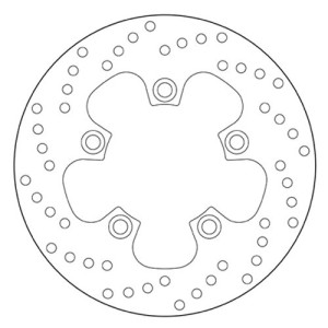 BREMBO SERIE ORO REAR BRAKE DISC SUZUKI GSX-R 1000 2005-2006