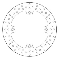 DISCO DE FRENO TRASERO BREMBO SERIE ORO SUZUKI V-STROM 1000 2007-2013