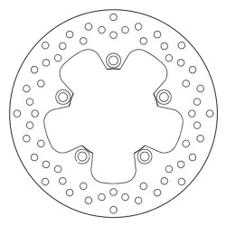 BREMBO SERIE ORO REAR BRAKE DISC YAMAHA MT-03 660 2006-2013