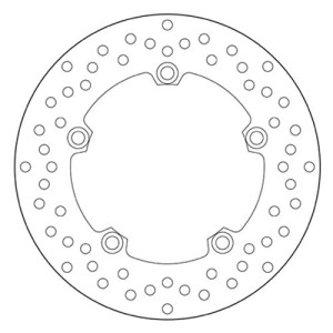 DISCO DE FRENO TRASERO BREMBO SERIE ORO YAMAHA MT-09 2017-2020