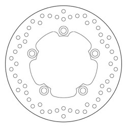 BREMBO SERIE ORO REAR BRAKE DISC YAMAHA R6 2003-2004