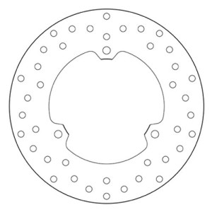 DISCO DE FRENO TRASERO BREMBO SERIE ORO YAMAHA YZF-R3 2019-2020