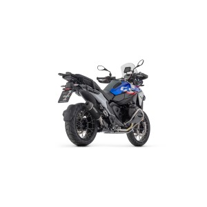 ARROW INDY RACE EVO EXHAUST BMW R 1300 GS 2023-2025 (EURO 5+), DARK ALUMINUM/CARBON, APPROVED