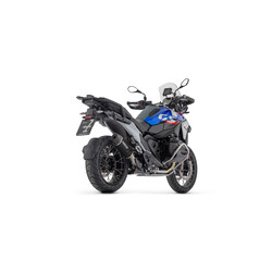 TERMINALE ARROW INDY RACE EVO BMW R 1300 GS 2023-2024, ALLUMINIO DARK/CARBONIO, OMOLOGATO