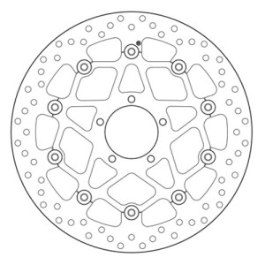 PAIR OF BREMBO SERIE ORO FRONT BRAKE DISCS DUCATI SCRAMBLER DESERT SLED 2019-2020