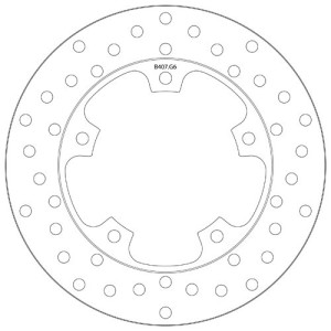 HINTERE BREMSSCHEIBE BREMBO SERIE ORO APRILIA RSV 1000 2001-2003