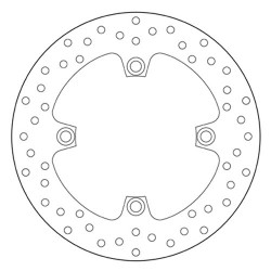 BREMBO SERIE ORO REAR BRAKE DISC HONDA CBF 1000 2010-2017