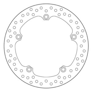 DISCO DE FRENO TRASERO BREMBO SERIE ORO HONDA CROSSTOURER 1200 2012-2020