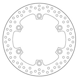 BREMBO SERIE ORO REAR BRAKE DISC HONDA VARADERO 1000 2007-2011