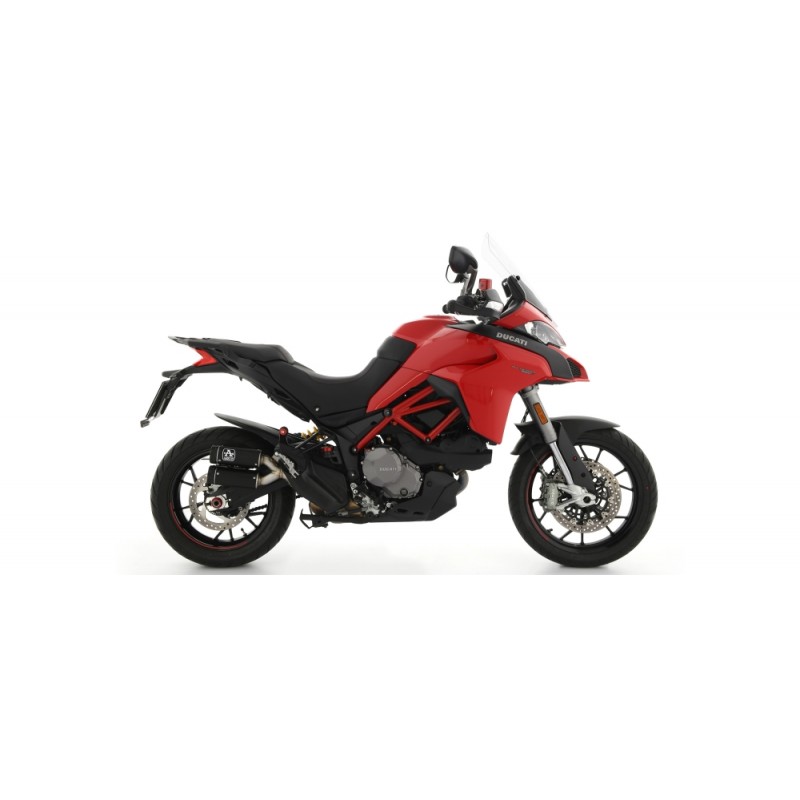 COPPIA TERMINALI DI SCARICO ARROW REBEL DUCATI MULTISTRADA 950 S 2019-2020, ALLUMINIO DARK, DEKAT