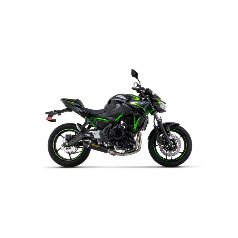 IMPIANTO DI SCARICO COMPLETO ARROW X-KONE KAWASAKI NINJA 650 2021-2023, ALLUMINIO DARK/CARBONIO, DEKAT