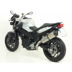 ARROW MAXI RACE-TECH EXHAUST  BMW F 800 R 2009-2014, TITANIUM/CARBON, APPROVED