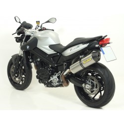 ARROW MAXI RACE-TECH FULL EXHAUST SYSTEM  BMW F 800 R 2009-2014, TITANIUM/CARBON, DEKAT