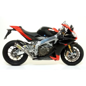 TERMINALE ARROW GP2 APRILIA RSV4 FACTORY APRC 2011-2012, TITANIO, OMOLOGATO