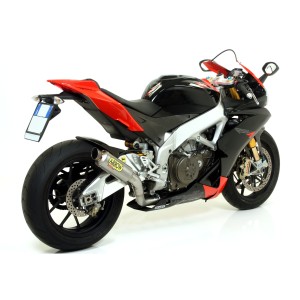 TERMINALE ARROW GP2 APRILIA RSV4 FACTORY APRC 2011-2012, TITANIO, OMOLOGATO