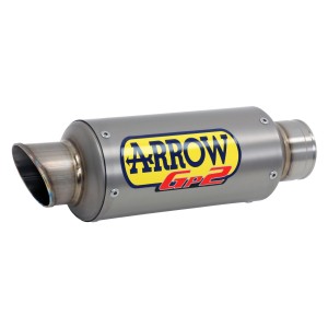 TERMINALE ARROW GP2 APRILIA RSV4 FACTORY APRC 2011-2012, TITANIO, OMOLOGATO