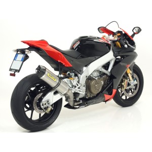 ARROW RACE-TECH EXHAUST APRILIA RSV4 RF 2015-2016, TITANIUM/CARBON, DEKAT