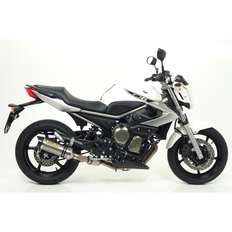 IMPIANTO DI SCARICO COMPLETO ARROW THUNDER YAMAHA XJ6 2013-2016, ALLUMINIO/CARBONIO, DEKAT