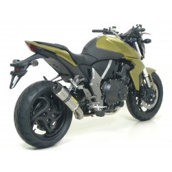 TERMINALE ARROW THUNDER HONDA CB 1000 R 2008-2010, TITANIO/CARBONIO, DEKAT