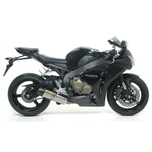 TERMINALE ARROW INDY RACE HONDA CBR 1000 RR 2012-2013, TITANIO/CARBONIO, DEKAT