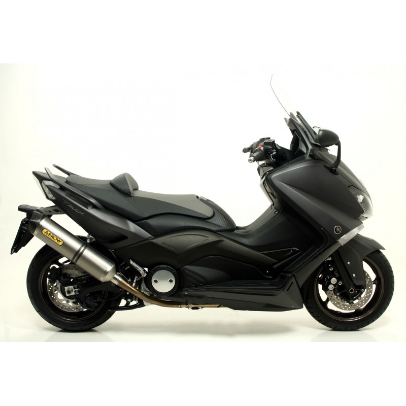 IMPIANTO DI SCARICO COMPLETO ARROW RACE-TECH YAMAHA T-MAX 530 2012-2014, TITANIO/CARBONIO, DEKAT