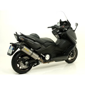IMPIANTO DI SCARICO COMPLETO ARROW RACE-TECH YAMAHA T-MAX 530 2012-2014, TITANIO/CARBONIO, DEKAT