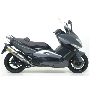 IMPIANTO DI SCARICO COMPLETO ARROW RACE-TECH YAMAHA T-MAX 530 2015-2016, ALLUMINIO/CARBONIO, CATALIZZATO