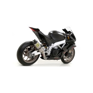 TERMINALE ARROW RACE-TECH APRILIA RSV4 1100 FACTORY 2019, TITANIO/CARBONIO, DEKAT