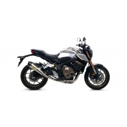 IMPIANTO DI SCARICO COMPLETO ARROW THUNDER HONDA CB 650 R 2019-2020, TITANIO/CARBONIO, DEKAT